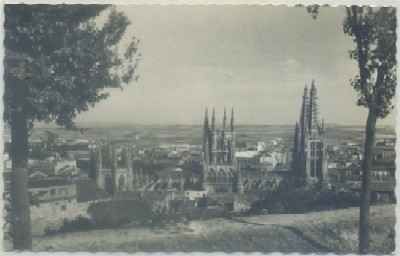 POSTAL DE BURGOS. VISTA PARCIAL