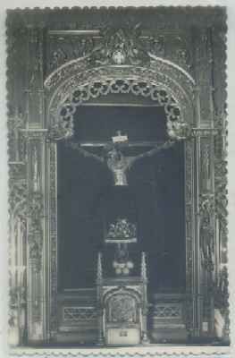 POSTAL DE BURGOS. CATEDRAL. SANTISIMO CRISTO