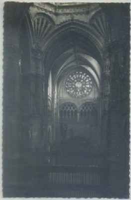 POSTAL DE BURGOS. CATEDRAL. NAVE DEL CRUCERO