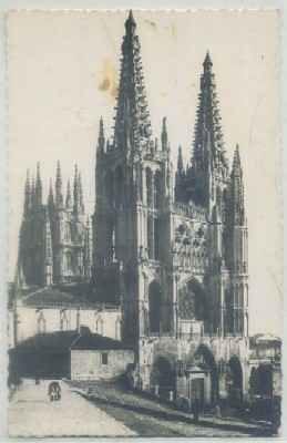 POSTAL DE BURGOS. LA CATEDRAL