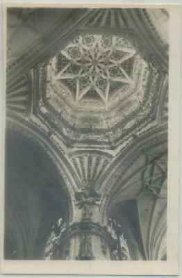 POSTAL DE BURGOS. CATEDRAL. BOVEDA DEL CRUCERO