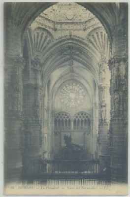 POSTAL ANTIGUA DE BURGOS. CATEDRAL. NAVE DEL SACRAMENTAL Nº 34