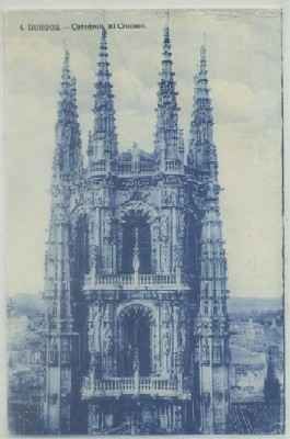 POSTAL ANTIGUA DE BURGOS. CATEDRAL. EL CRUCERO Nº 4