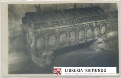 POSTAL ANTIGUA DE BURGOS. MONASTERIO DE LAS HUELGAS. SEPULCRO DE ALFONSO X