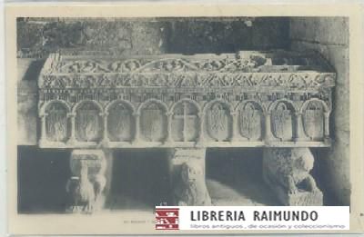 POSTAL ANTIGUA DE BURGOS. MONASTERIO DE LAS HUELGAS. SEPULCRO. SIGLO Xll