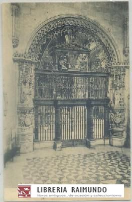 POSTAL ANTIGUA DE BURGOS. CATEDRAL. REJA DEL CONDESTABLE Nº 13