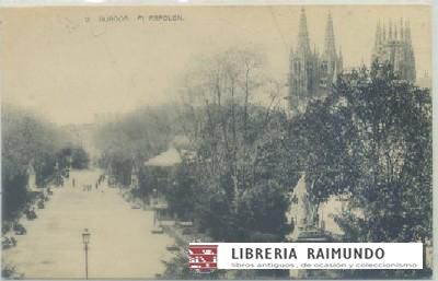 POSTAL ANTIGUA DE BURGOS. EL ESPOLON Nº 9