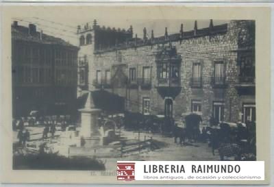 POSTAL ANTIGUA DE BURGOS. CASA DEL CORDON