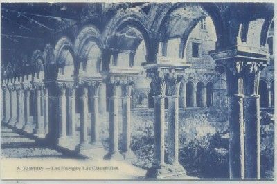 POSTAL ANTIGUA DE BURGOS. LAS HUELGAS: LAS CLAUSTRILLAS Nº 8
