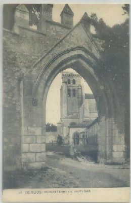 POSTAL ANTIGUA DE BURGOS. MONASTERIO DE LAS HUELGAS Nº 28