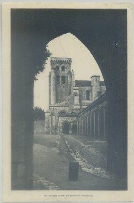 POSTAL ANTIGUA DE BURGOS. REAL MONASTERIO DE LAS HUEGAS Nº 62