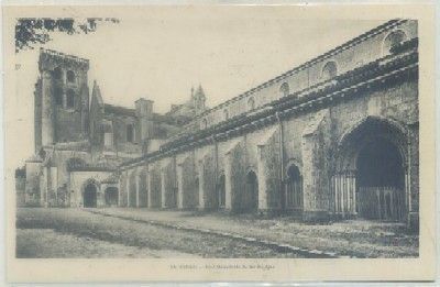 POSTAL ANTIGUA DE BURGOS. REAL MONASTERIO DE LAS HUEGAS. Nº 64