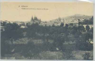 POSTAL ANTIGUA DE BURGOS. VISTA PANORAMICA DESDE EL MORCO Nº 13