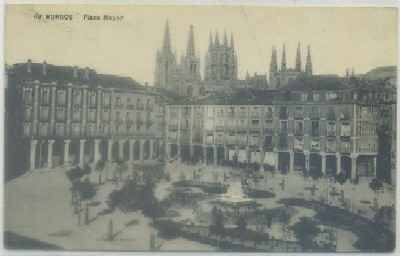POSTAL ANTIGUA DE BURGOS. PLAZA MAYOR Nº 40