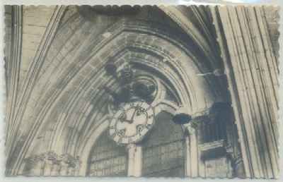 POSTAL DE BURGOS. CATEDRAL. EL PAPA - MOSCAS Nº 73