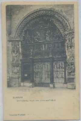 POSTAL ANTIGUA DE BURGOS. CATEDRAL. REJA DEL CONDESTABLE