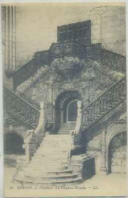 POSTAL ANTIGUA DE BURGOS. CATEDRAL. LA ESCALERA DORADA Nº 30