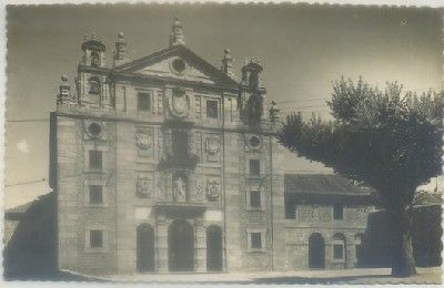 POSTAL DE AVILA. FACHADA PRINCIPAL CONVENTO SANTA TERESA