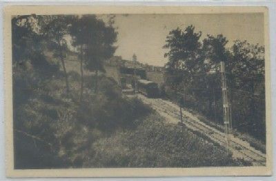 POSTAL ANTIGUA DE BARCELONA. TIBIDABO. ALT. 532 M. CRUCE DEL FUNICULAR