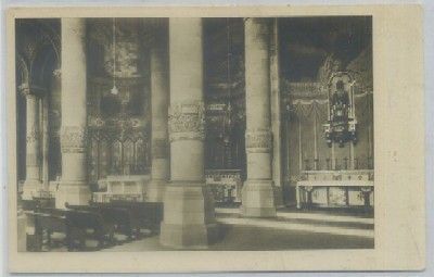 POSTAL ANTIGUA DE BARCELONA. TIBIDABO. TEMPLO NACIONAL EXPIATORIO SAGRADO CORAZON