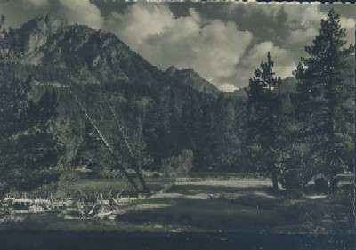 POSTAL VALLE DE BOHI LERIDA RIVERA DE SAN NICOLAU AIGÜES TORTES