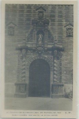 POSTAL ANTIGUA DE BARCELONA. EXPO. INTER. BARCELONA 1929. PUEBLO ESPAÑOL Nº 31