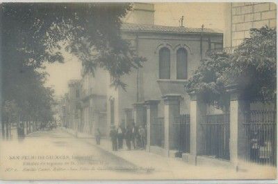 POSTAL ANTIGUA DE GERONA. SAN FELIU DE GUIXOLS. FABRICA DE TAPONES JOSE BATET