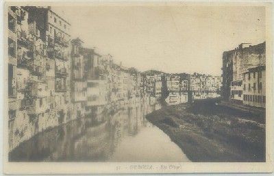 POSTAL ANTIGUA DE GERONA. RIO OÑAR Nº 31