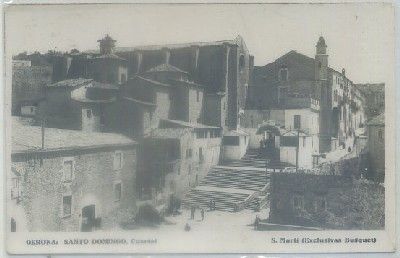 POSTAL ANTIGUA DE GERONA. SANTO DOMINGO. CUARTEL