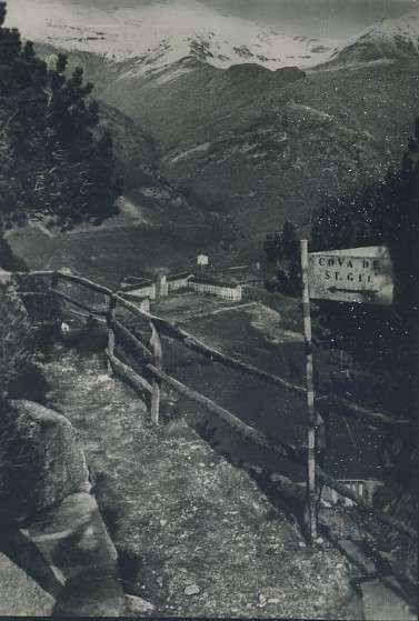 POSTAL SANTUARI DE LA MARE DE DEU DE NURIA PIRINEU CATALA 26 alt. 2000mts. VISTA DESDE LA COVA DE SANT GIL