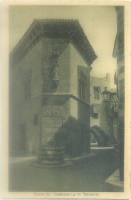 POSTALES ANTIGUA EXPO. DE BARCELONA. CALLE DE LA CONQUISTA