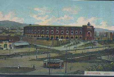POSTAL ANTIGUA DE BARCELONA ARENAS
