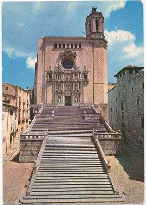 POSTAL DE GERONA. LA CATEDRAL