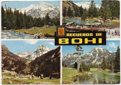 POSTAL DE LLEIDA. PIRINEO CATALAN. RECUERDO DE BOHI