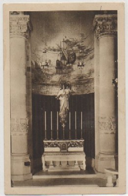POSTAL ANTIGUA DE BARCELONA. TEMPLO NACIONAL EXPIATORIO SAGRADO CORAZON DE JESUS