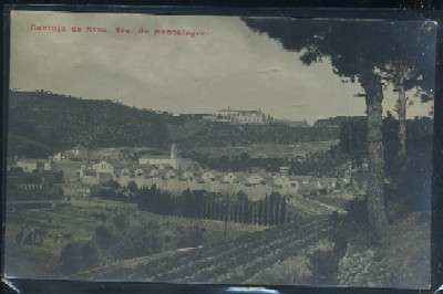 POSTAL ANTIGUA DE BARCELONA - CARTUJA DE NTRA. SRA. DE MONTALEGRE