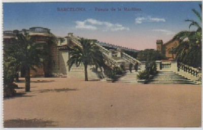 POSTAL ANTIGUA DE BARCELONA. PUENTE DE LA MARITIMA