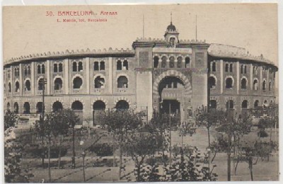 POSTAL ANTIGUA DE BARCELONA. ARENAS