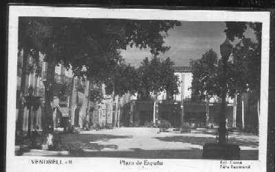 POSTAL DE VENDRELL. TARRAGONA. nº 9 PLAZA DE ESPAÑA