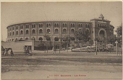 POSTAL DE BARCELONA. LAS ARENAS