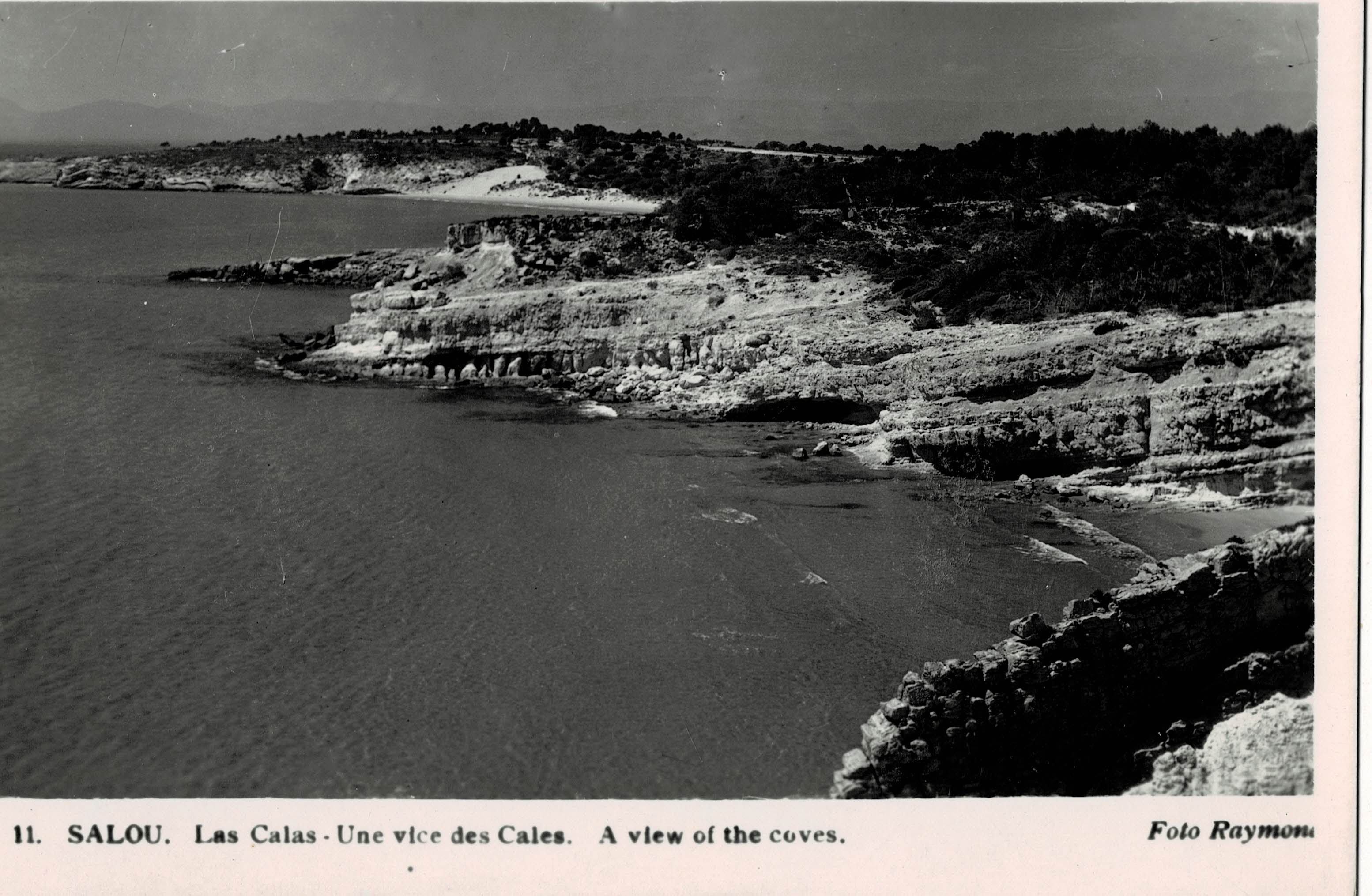 POSTAL MODERNA DE CATALUÑA. SALOU. LAS CALAS