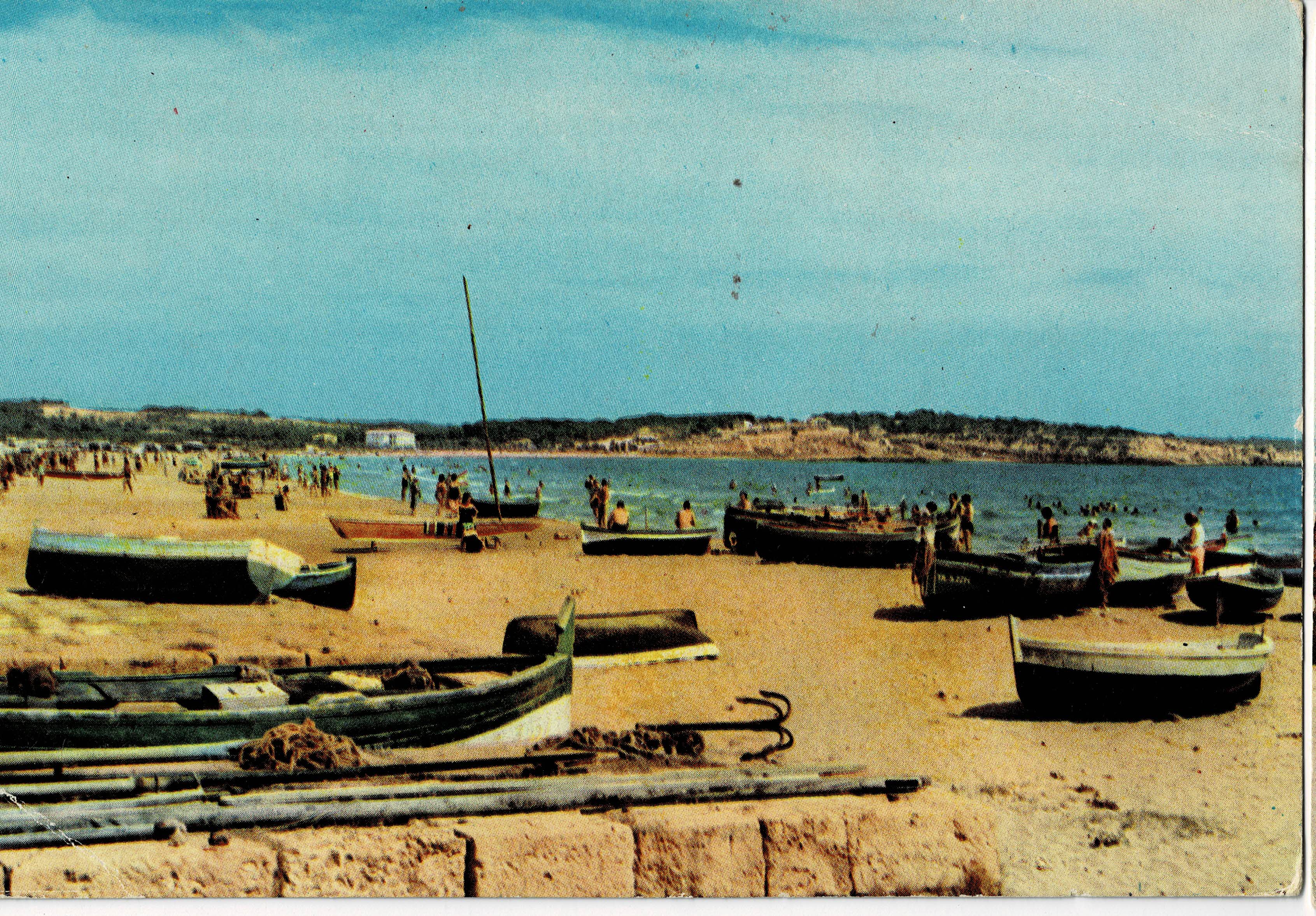 POSTAL MODERNA DE CATALUÑA. SALOU. VISTA PARCIAL DE LA PLAYA AL FONDO LAZARETO
