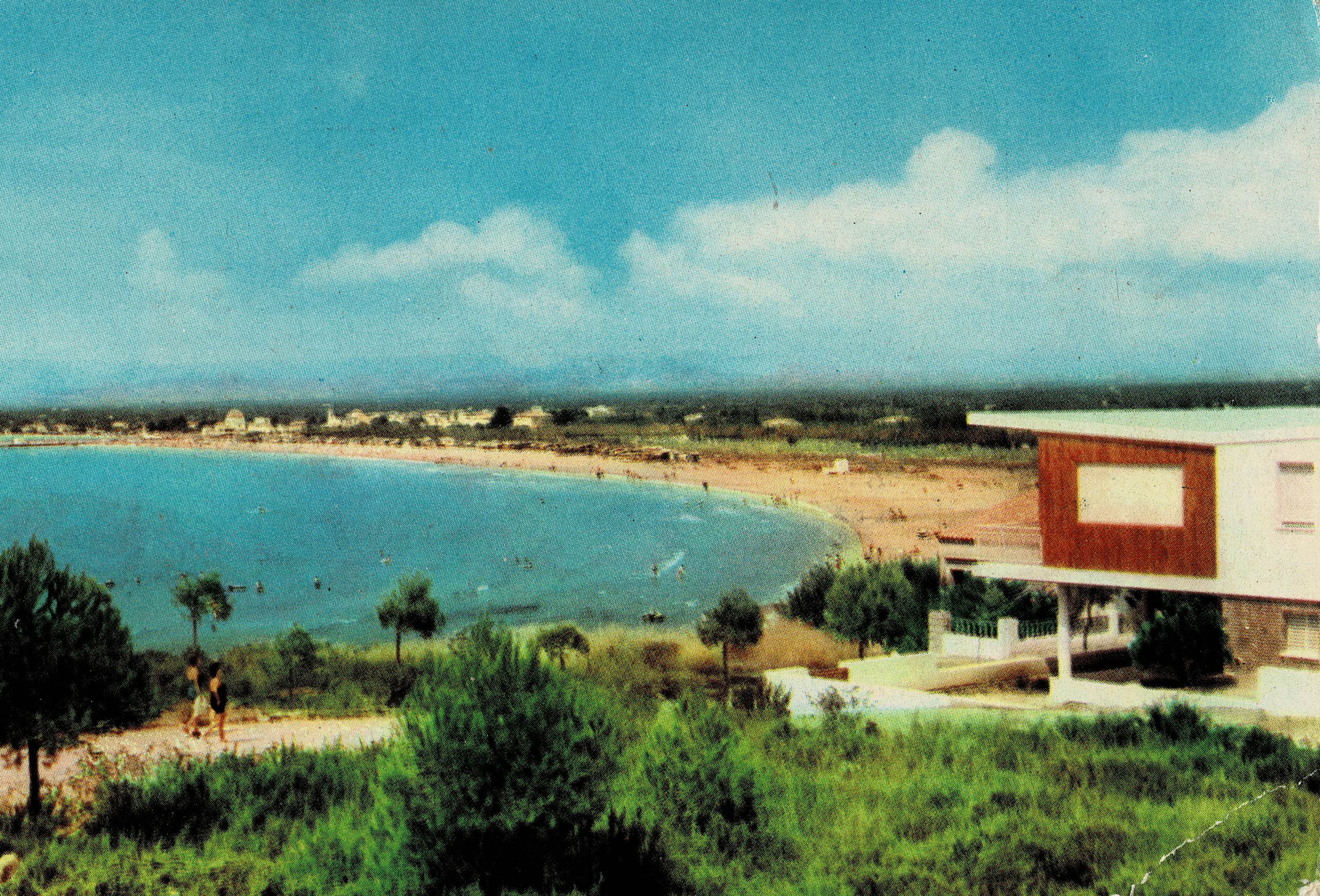POSTAL MODERNA DE CATALUÑA. SALOU. VISTA DE LA PLAYA DESDE EL LAZARETO