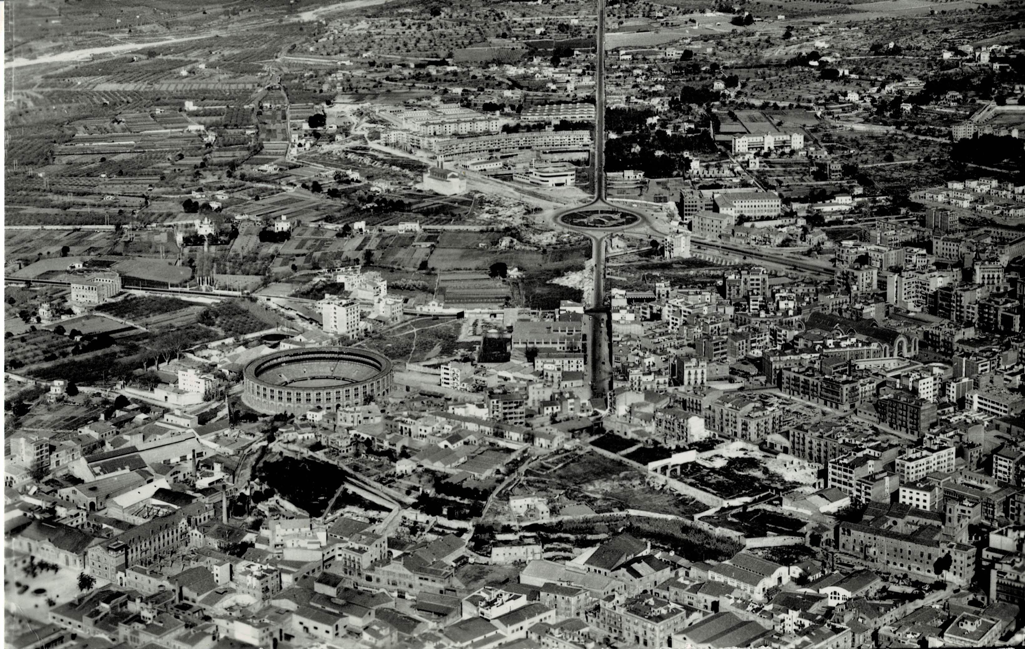 POSTAL MODERNA DE CATALUÑA. TARRAGONA. VISTA AEREA