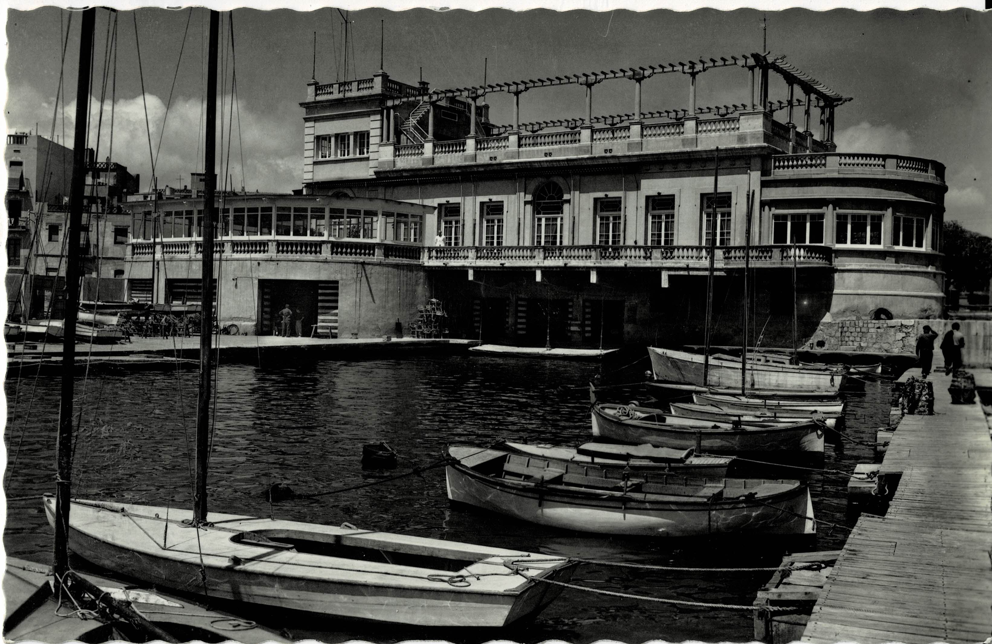 POSTAL MODERNA DE CATALUÑA. TARRAGONA. CLUB NAUTICO
