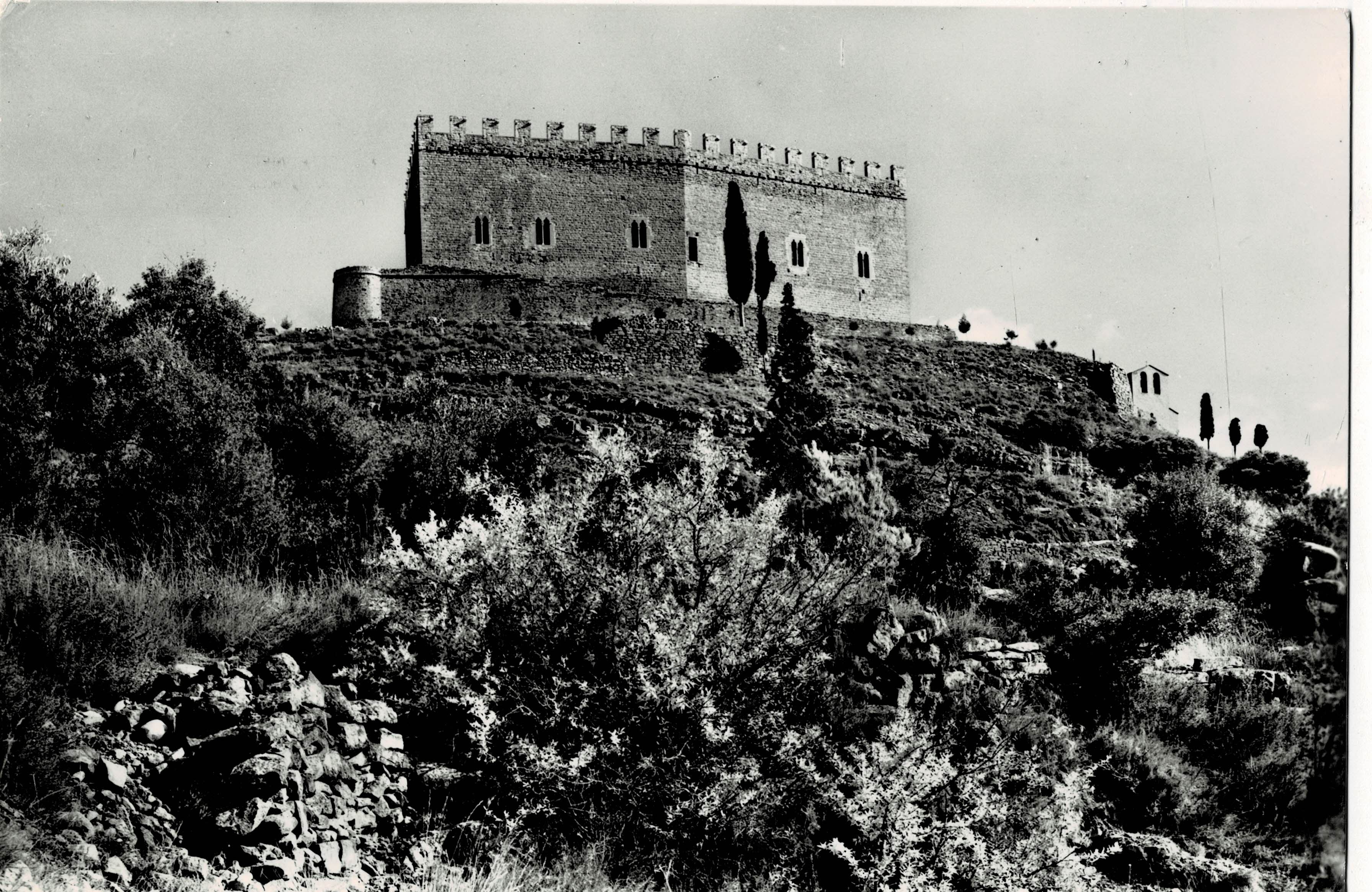 POSTAL MODERNA DE CATALUÑA. MANRESA. CASTILLO DE BALSARENY