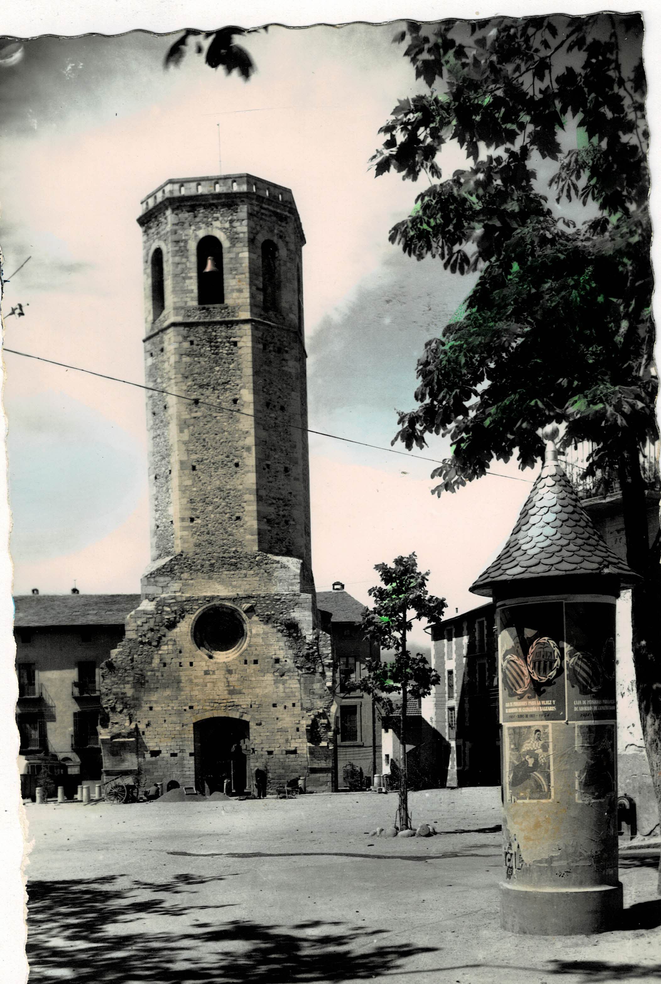 POSTAL MODERNA DE CATALUÑA. PUIGCERDA. CAMPANARIO