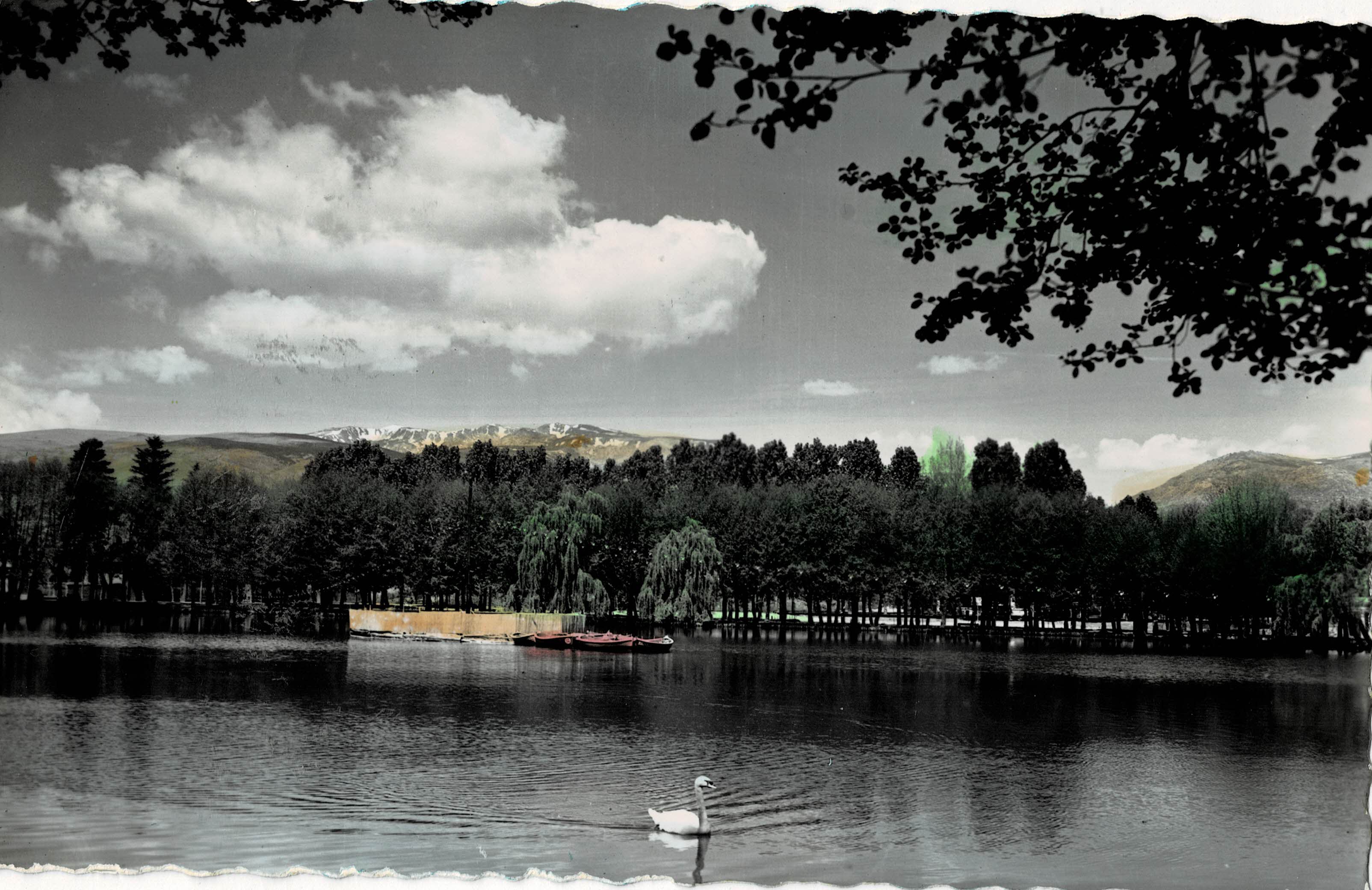 POSTAL MODERNA DE CATALUÑA. PUIGCERDA. EL LAGO