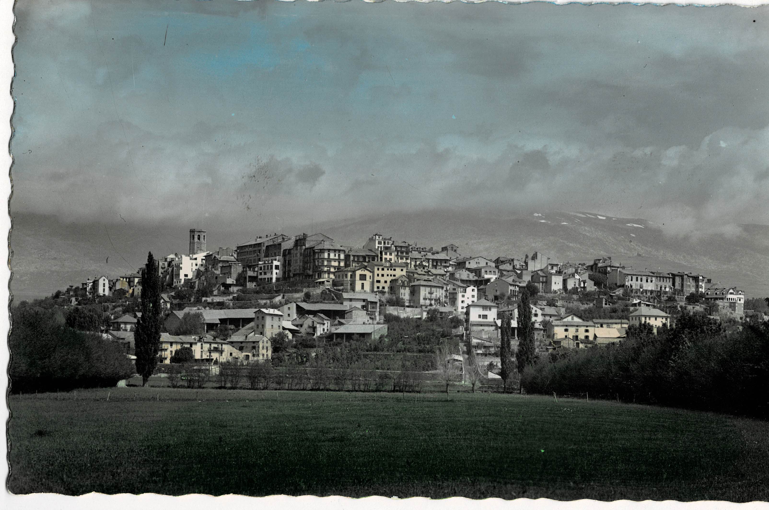 POSTAL MODERNA DE CATALUÑA. PUIGCERDA. VISTA GENERAL
