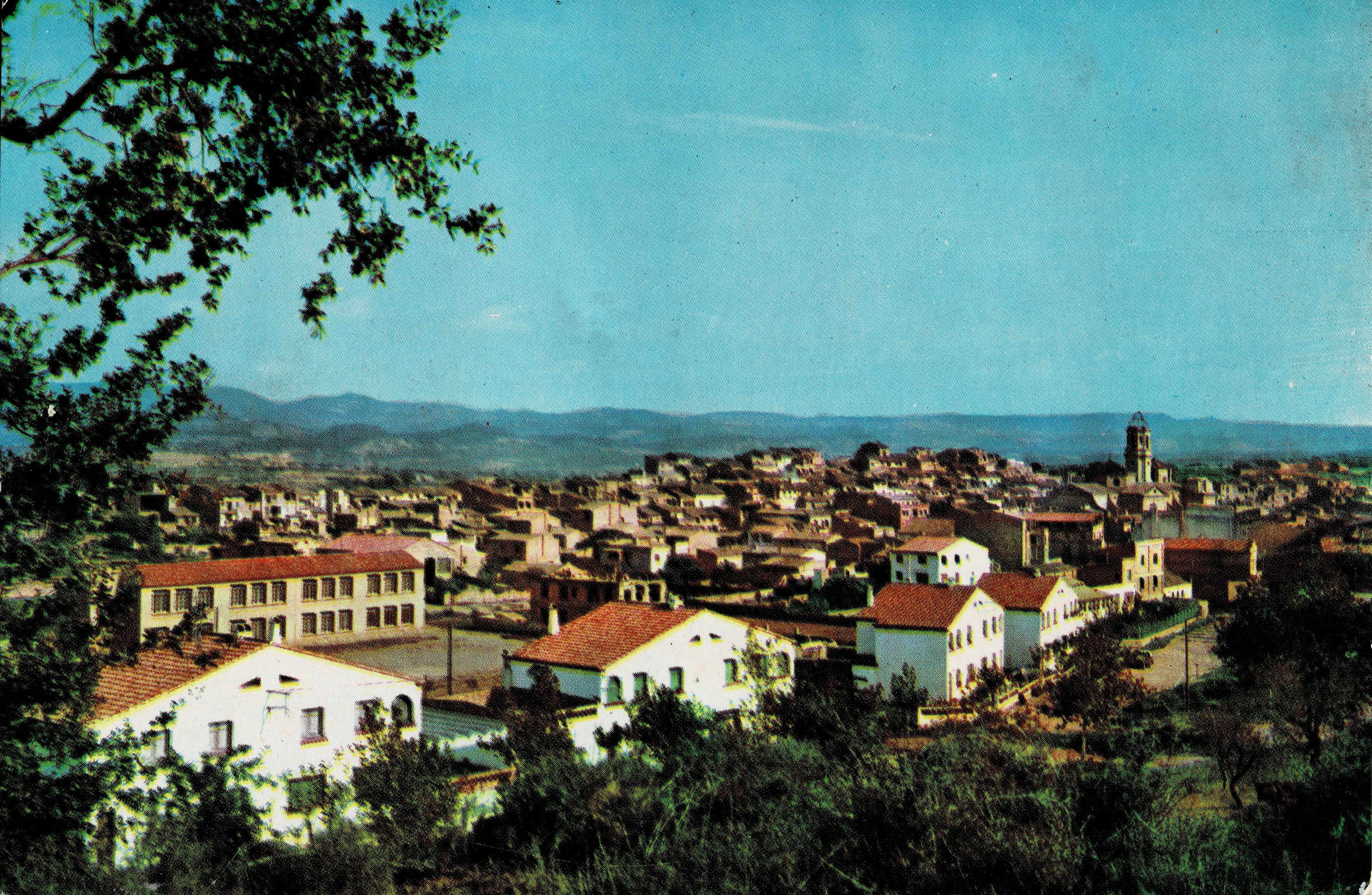 POSTAL MODERNA DE CATALUÑA. ESPLUGA DE FRANCOLI. VISTA GENERAL